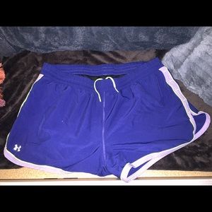 Under Armor running shorts